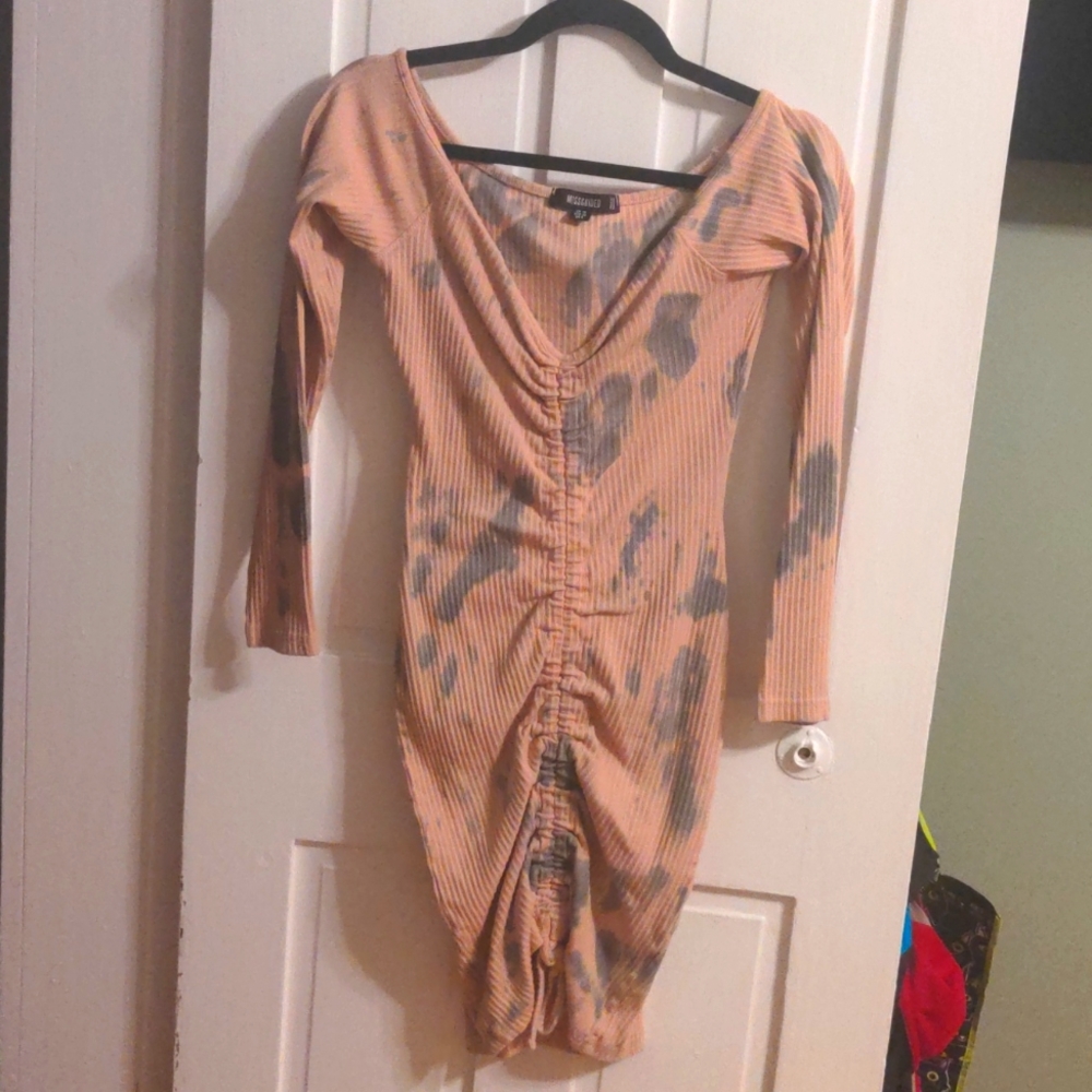 Tie Dye Missguided Dress
